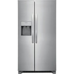  Frigidaire 36-inch, 25.6 cu.ft. Freestanding Side-by-Side Refrigerator with Water and Ice Dispensing System FRSS2633AS IMAGE 1