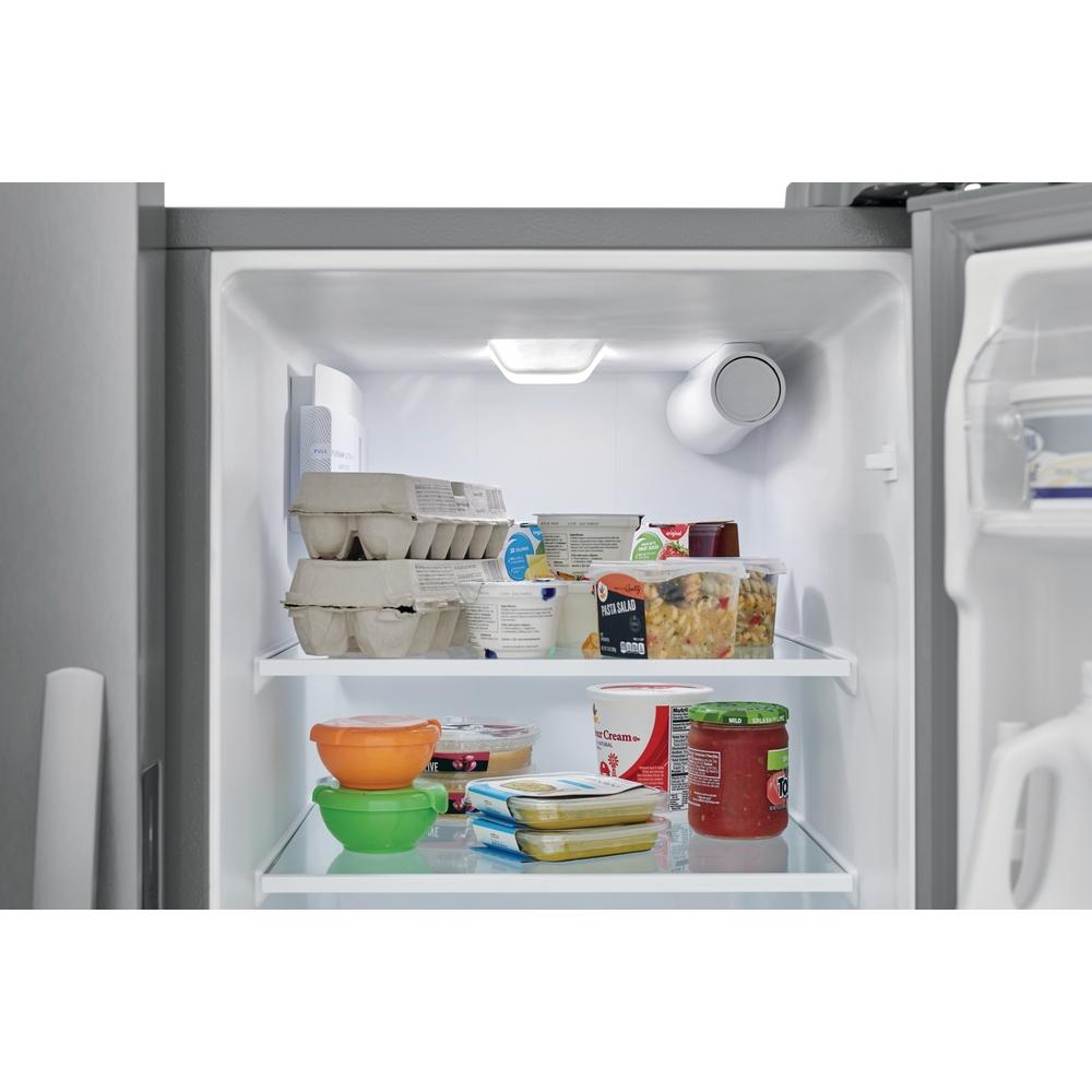  Frigidaire 36-inch, 25.6 cu.ft. Freestanding Side-by-Side Refrigerator with Water and Ice Dispensing System FRSS2633AS IMAGE 5