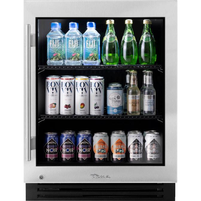  True Residential 24-inch, 5 cu.ft. Compact Refrigerator with LED Lighting TURADA-24-RG-A~S IMAGE 1