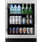  True Residential 24-inch, 5 cu.ft. Compact Refrigerator with LED Lighting TURADA-24-RG-A~S IMAGE 1