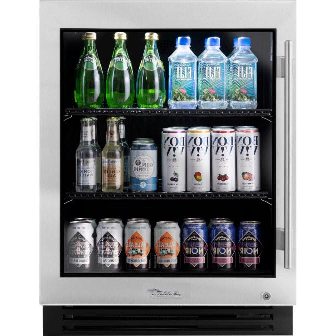  True Residential 24-inch, 5 cu.ft. Compact Refrigerator with LED Lighting TURADA-24-LG-A~S IMAGE 1
