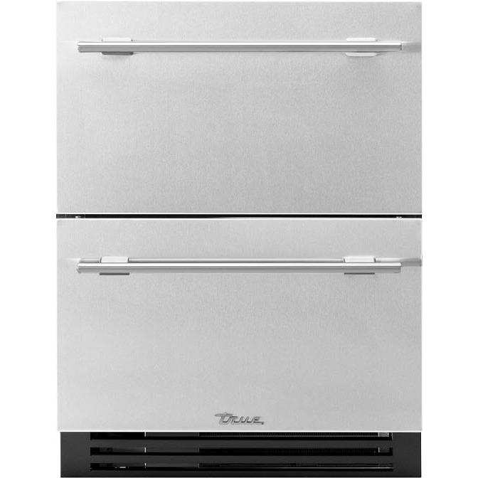  True Residential 24-inch, 5 cu.ft. Built-in Refrigerator Drawers TURADA-24-D-A~S IMAGE 1