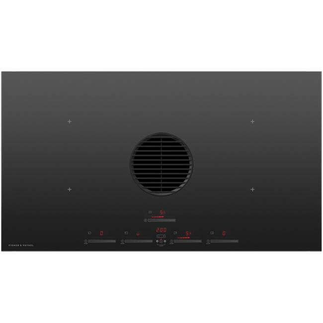  Fisher & Paykel 36-inch Built-in Induction Cooktop with Integrated Ventilation CID364DTB4 IMAGE 1
