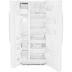  GE 33-inch, 23 cu. ft. Side-By-Side Refrigerator with Water and Ice Dispensing System GSS23GGPWW IMAGE 2