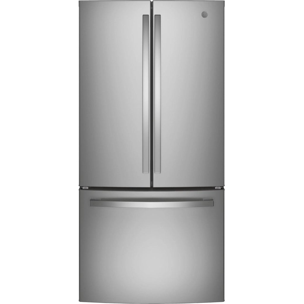  GE 33-inch, 18.6 cu. ft. Counter-Depth French-Door Refrigerator GWE19JYLFS IMAGE 1