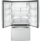  GE 33-inch, 18.6 cu. ft. Counter-Depth French-Door Refrigerator GWE19JYLFS IMAGE 3