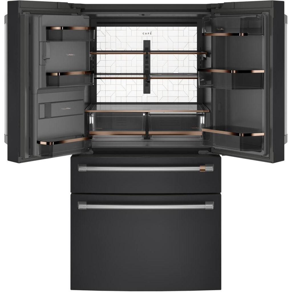  Café 36-inch, 22.3 cu.ft. Counter-Depth French 4-Door Refrigerator with Wi-Fi CXE22DP3PD1 IMAGE 4