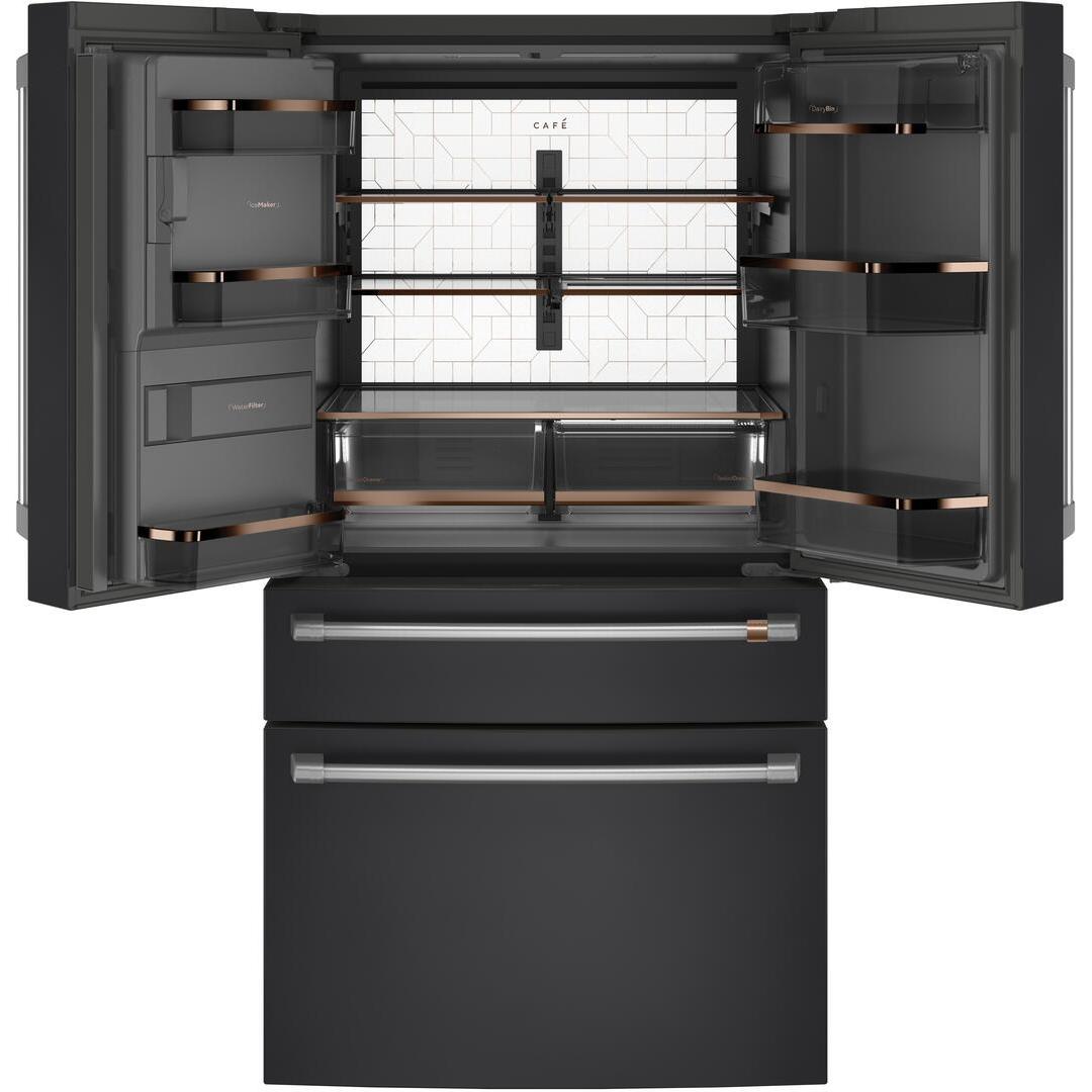  Café 36-inch, 22.3 cu.ft. Counter-Depth French 4-Door Refrigerator with Wi-Fi CXE22DP3PD1 IMAGE 4