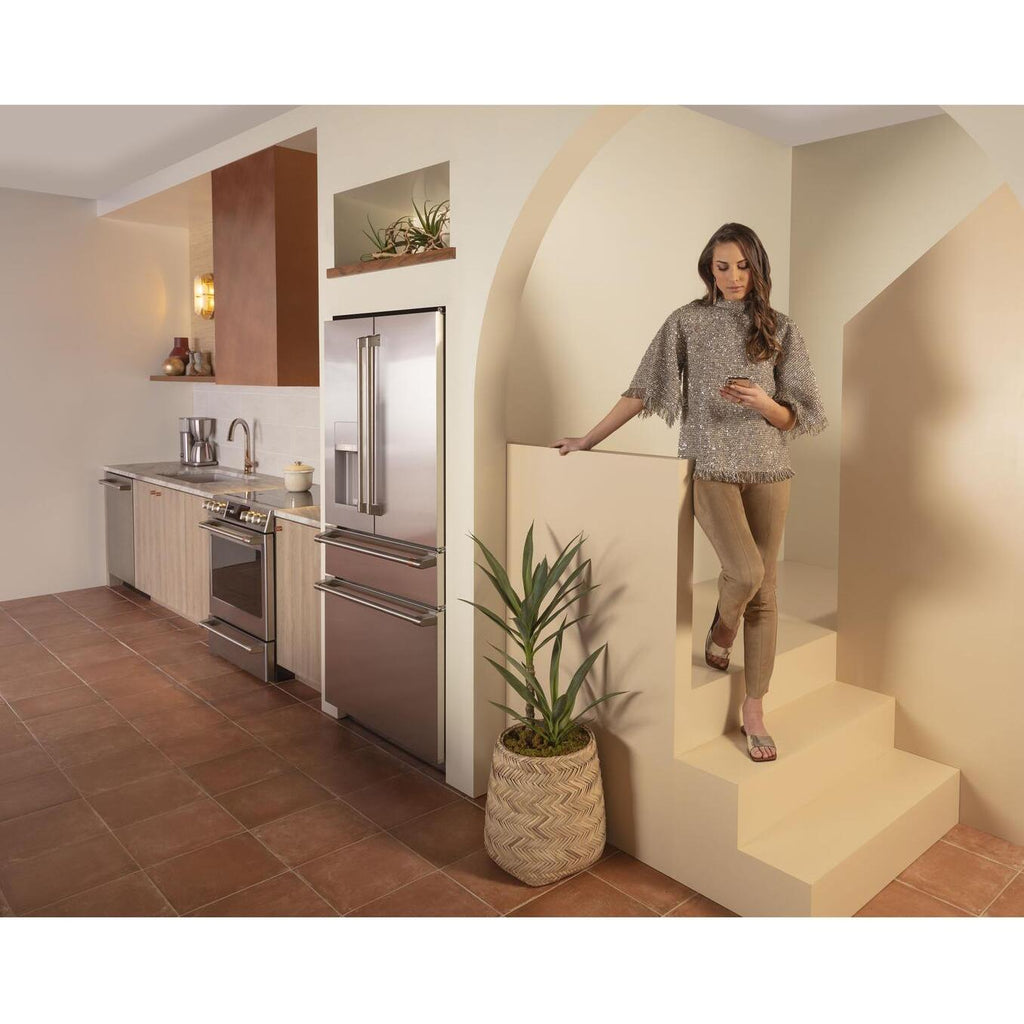  Café 36-inch, 22.3 cu.ft. Counter-Depth French 4-Door Refrigerator with Wi-Fi CXE22DP2PS1 IMAGE 11