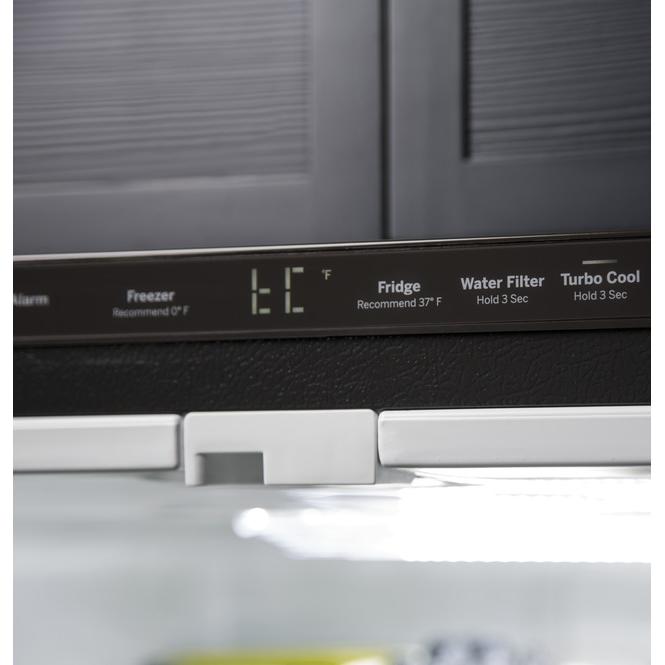  GE 30-inch, 21 cu.ft. Freestanding Bottom Freezer Refrigerator with Interior Ice Maker GDE21EYKFS IMAGE 8