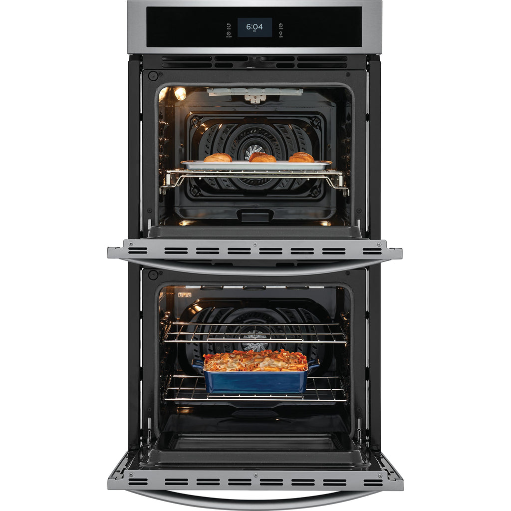  Frigidaire 27-inch, 7.6 cu. ft. Built-in Double Wall Oven FCWD2727AS IMAGE 3