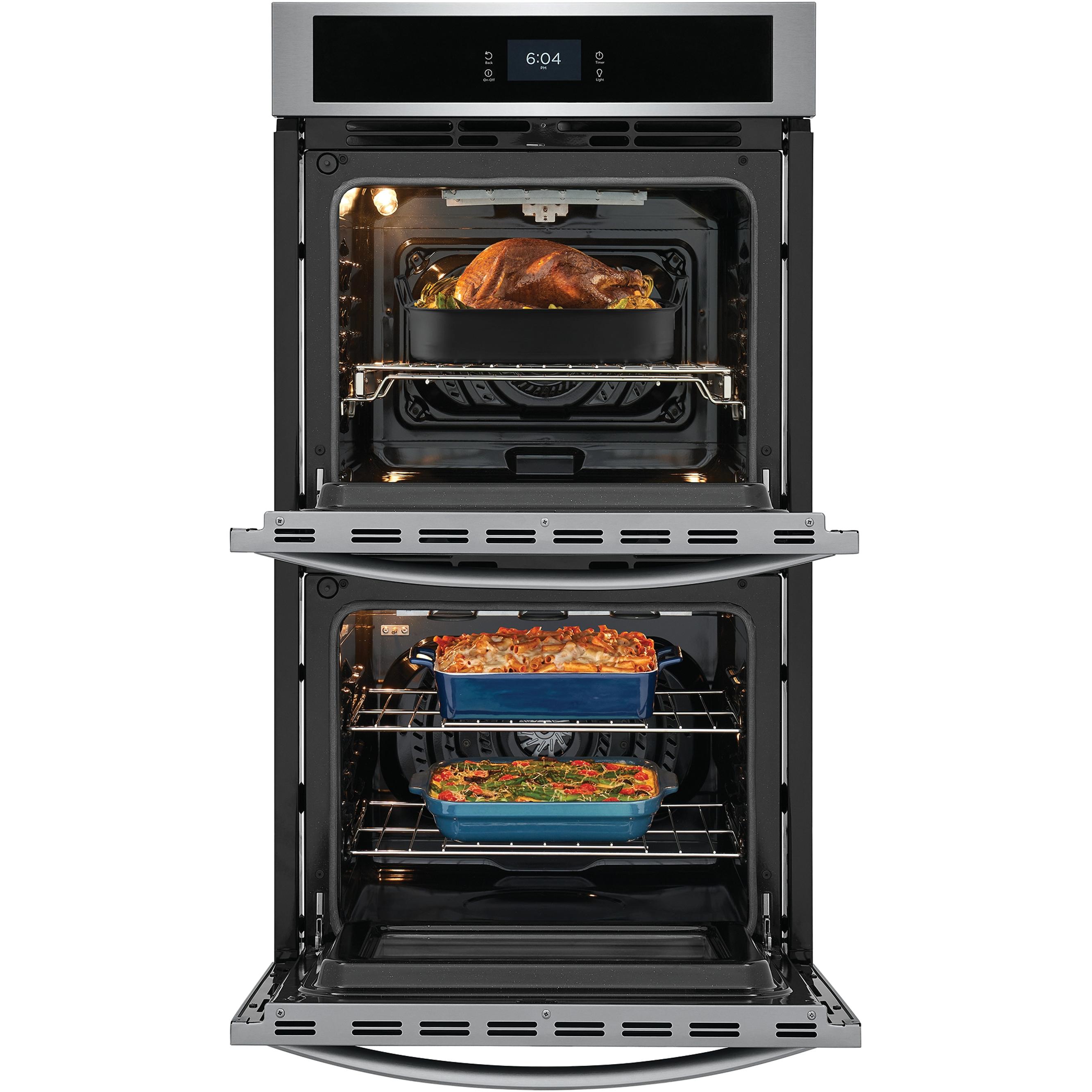  Frigidaire 27-inch, 7.6 cu. ft. Built-in Double Wall Oven FCWD2727AS IMAGE 4