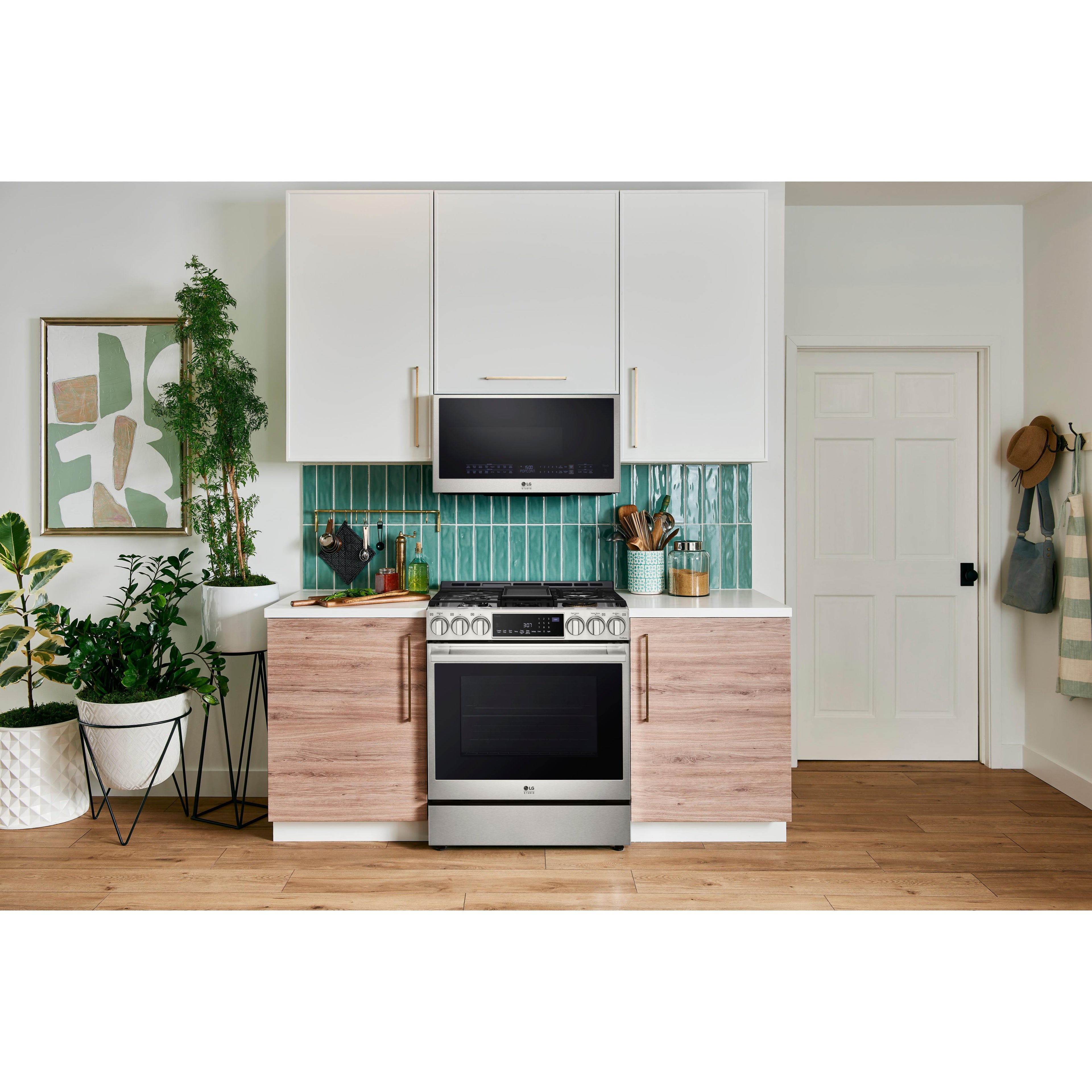  LG STUDIO Studio 30-inch Slide-in Gas Range with Convection Technology LSGS6338F IMAGE 16