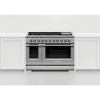  Fisher & Paykel 48-inch Freestanding Gas Range with Griddle RGV3-486GD-L IMAGE 4