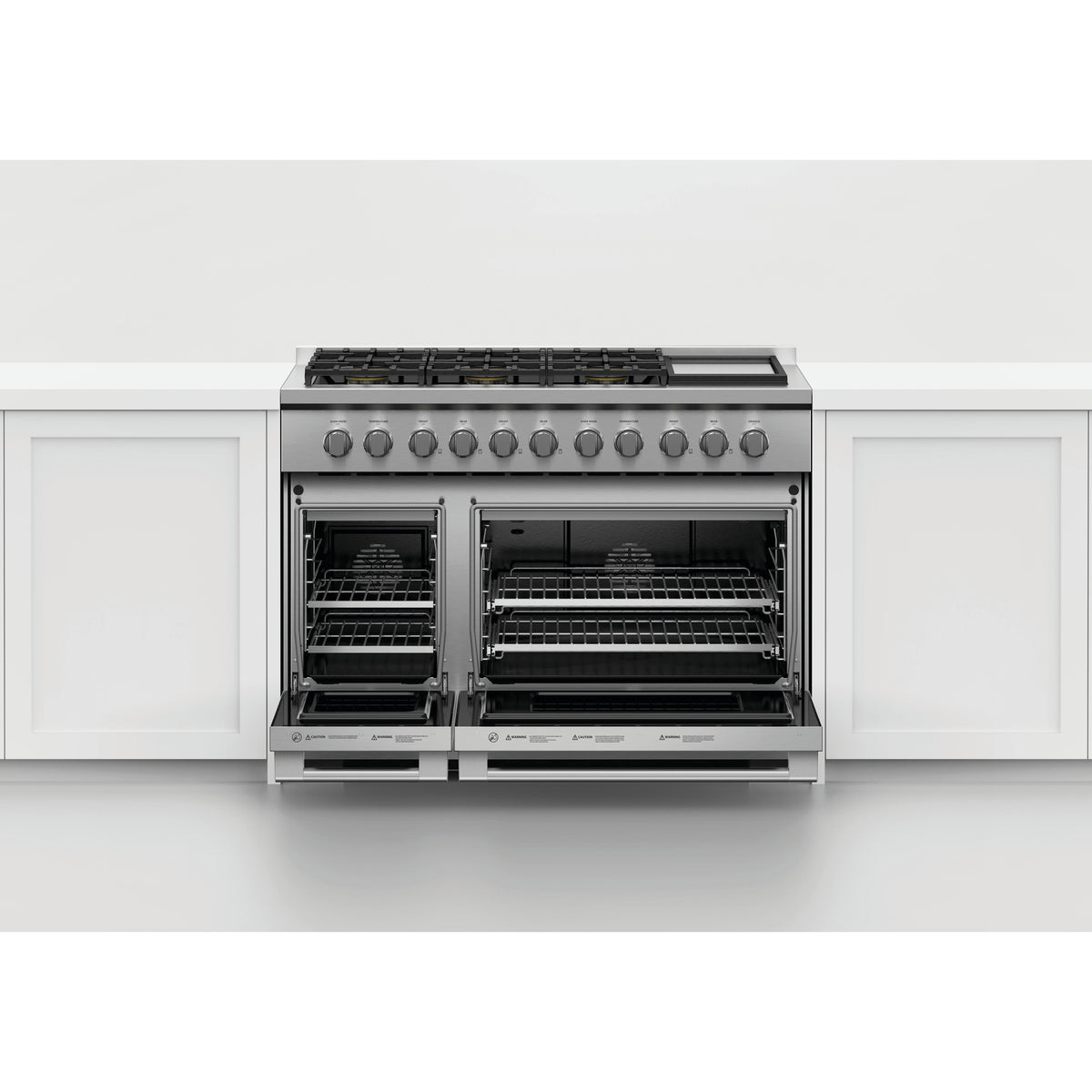  Fisher & Paykel 48-inch Freestanding Gas Range with Griddle RGV3-486GD-L IMAGE 5