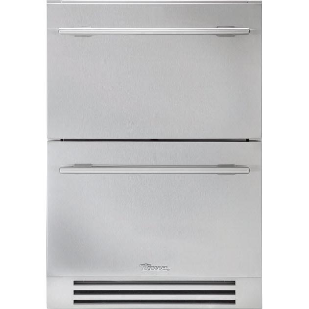  True Residential 24-inch, 5.4 cu.ft. Built-in Refrigerator Drawers with True Precision Control® TUR-24-D-SS-C IMAGE 1