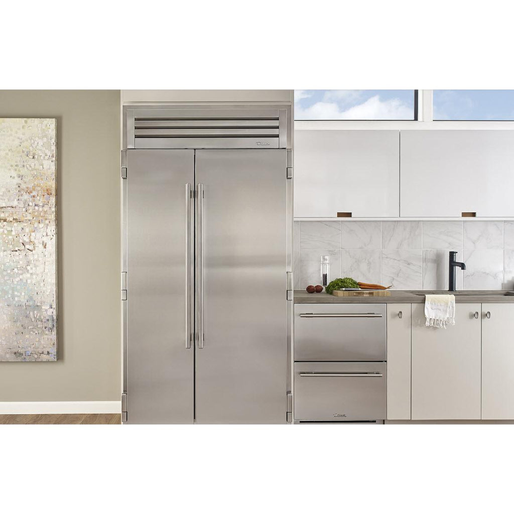  True Residential 24-inch, 5.4 cu.ft. Built-in Refrigerator Drawers with True Precision Control® TUR-24-D-SS-C IMAGE 3