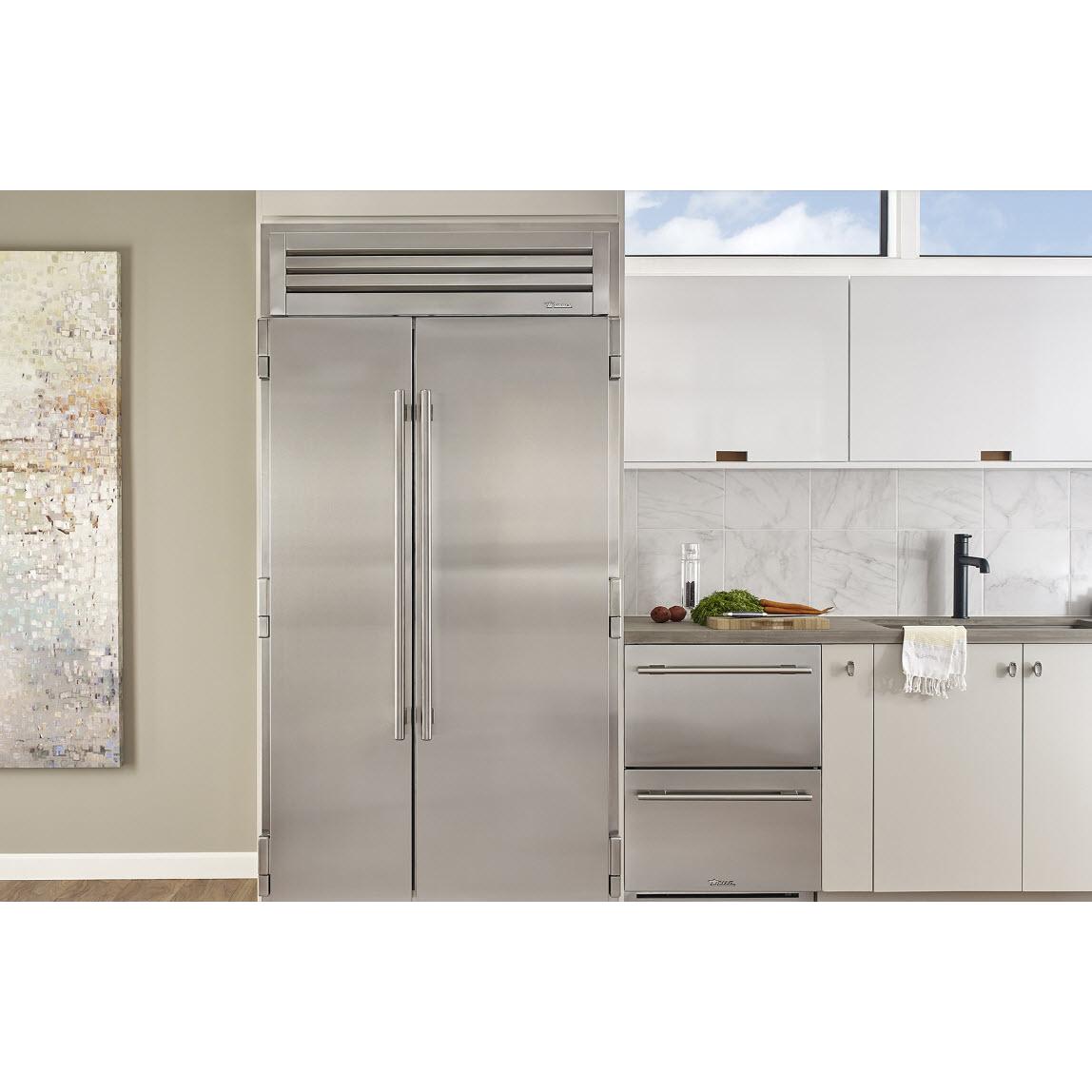  True Residential 24-inch, 5.4 cu.ft. Built-in Refrigerator Drawers with True Precision Control® TUR-24-D-SS-C IMAGE 3
