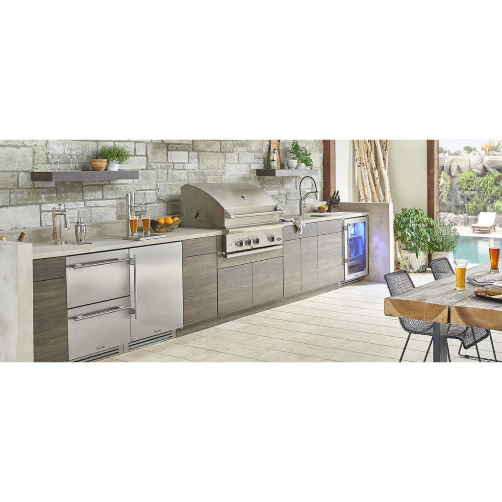  True Residential 4.2 cu.ft. Freezer Drawers with TruLumina® LED Lighting TUF-24-D-SS-C IMAGE 3