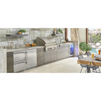  True Residential 4.2 cu.ft. Freezer Drawers with TruLumina® LED Lighting TUF-24-D-SS-C IMAGE 3
