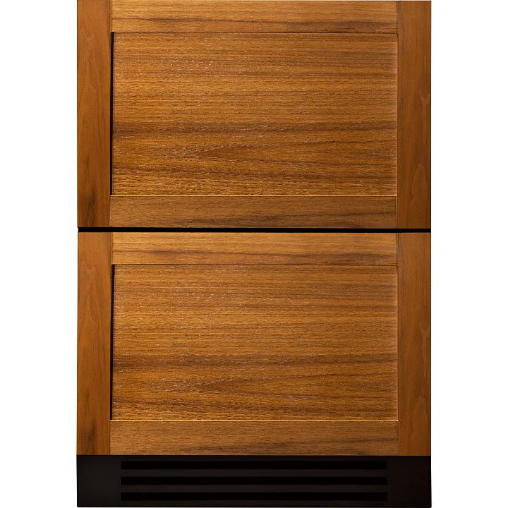  True Residential 24-inch, 5.4 cu.ft. Built-in Refrigerator Drawers with True Precision Control® TUR-24-D-OP-C IMAGE 1