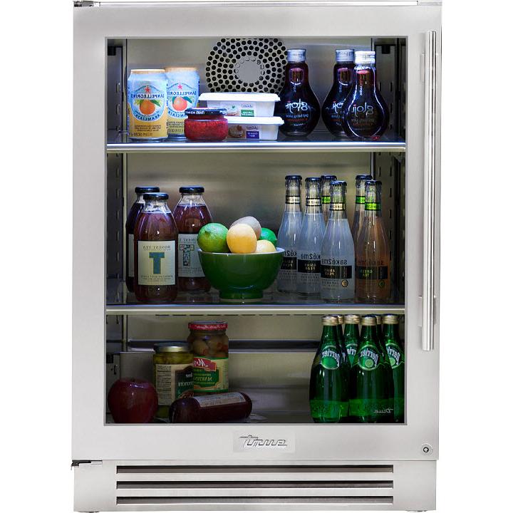  True Residential 24-inch, 5.6 cu.ft. Compact Refrigerator with True Precision Control® TUR-24-L-SG-C IMAGE 1
