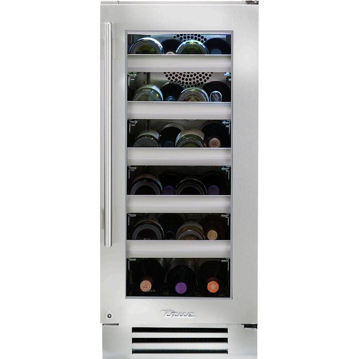 True Residential 23-Bottle 300 Series Wine Cooler with TruLumina® LED Lighting TWC-15-R-SG-C IMAGE 1