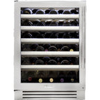  True Residential 45-Bottle 300 Series Wine Cooler with TruLumina® LED Lighting TWC-24-L-SG-C IMAGE 1