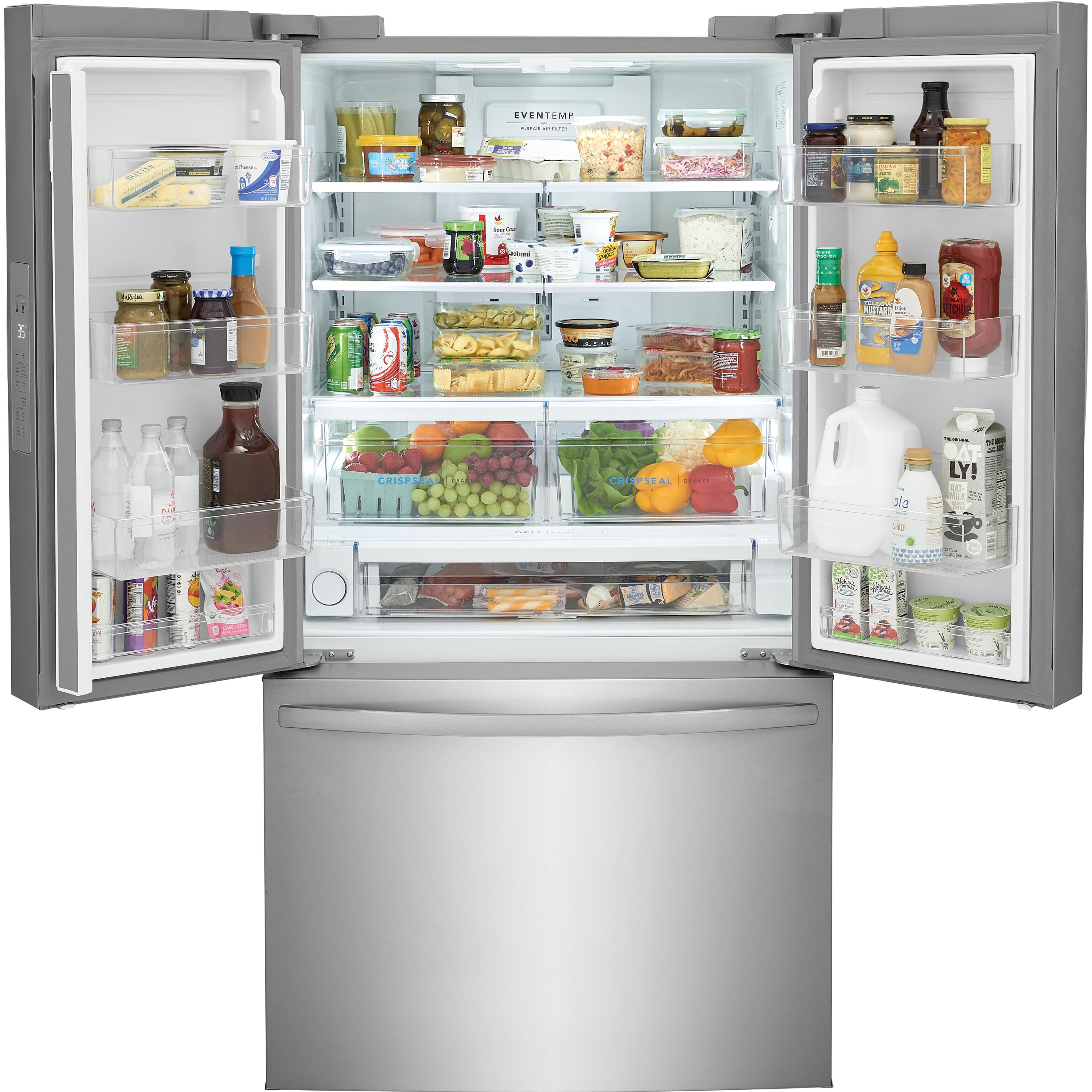 Frigidaire 36-inch, 28.8 cu. ft. French 3-Door Refrigerator FRFN2823AS IMAGE 3