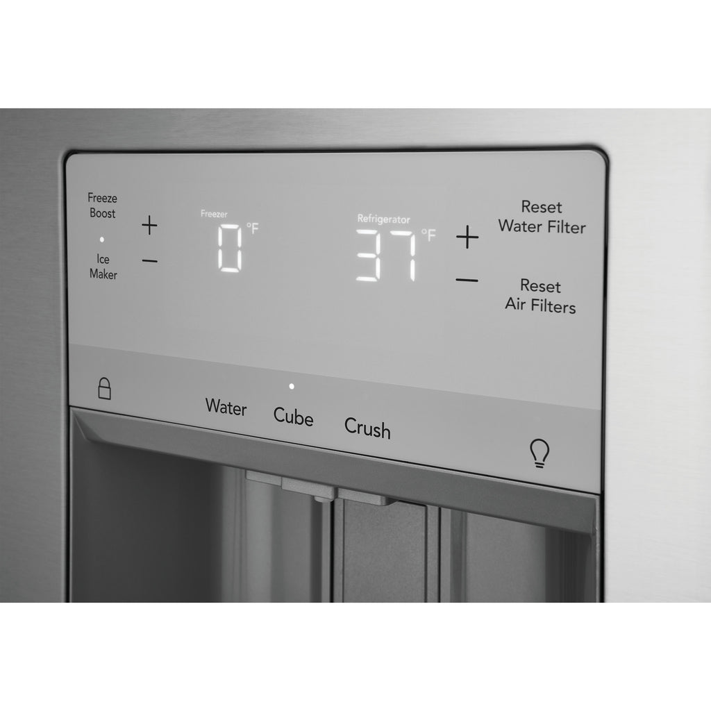  Frigidaire 36-inch, 27.8 cu. ft. French 3-Door Refrigerator with Dispenser FRFS2823AS IMAGE 5