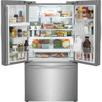  Frigidaire 36-inch, 22.6 cu. ft. French 3-Door Refrigerator with Dispenser FRFC2323AS IMAGE 3