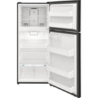  Frigidaire 28-inch, 17.6 cu.ft. Freestanding Top Freezer Refrigerator with LED Lighting FFHT1822UB IMAGE 4