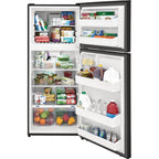  Frigidaire 28-inch, 17.6 cu.ft. Freestanding Top Freezer Refrigerator with LED Lighting FFHT1822UB IMAGE 5