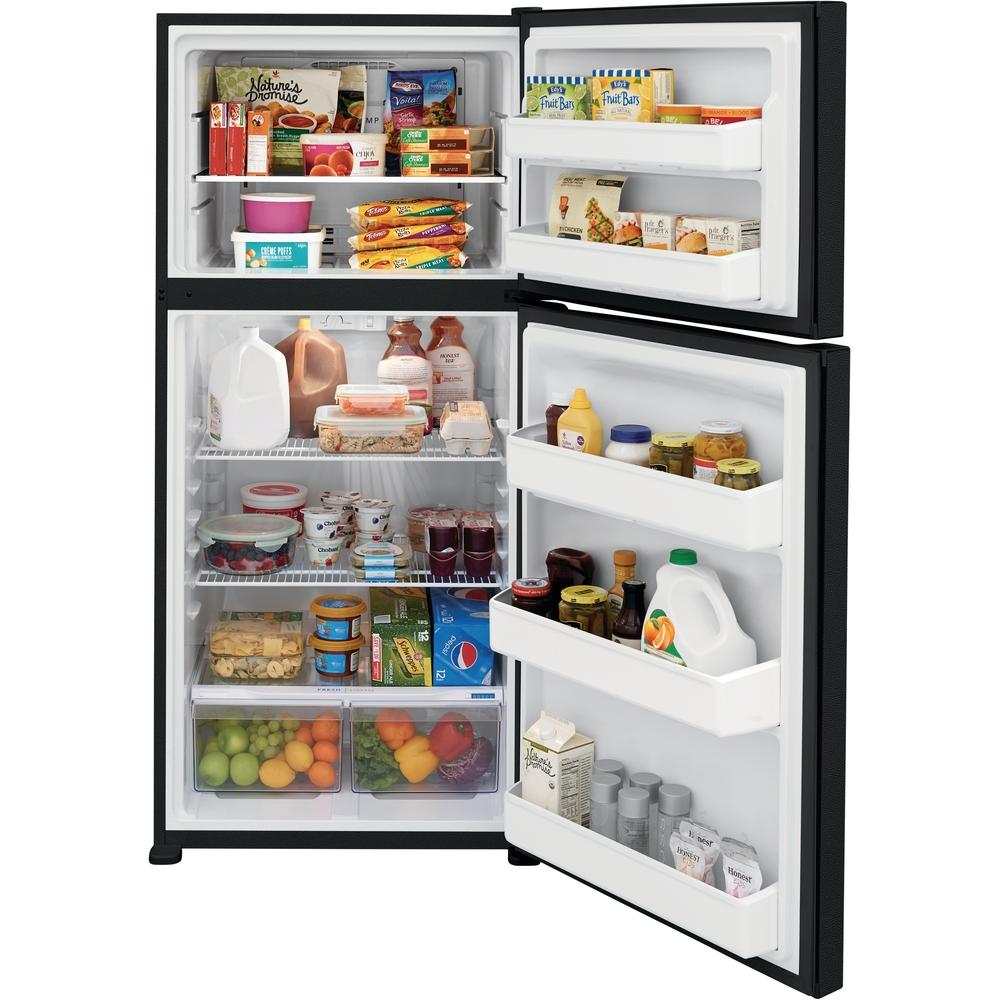  Frigidaire 30-inch, 18.3 cu.ft. Freestanding Top Freezer Refrigerator with LED Lighting FFTR1814WB IMAGE 5
