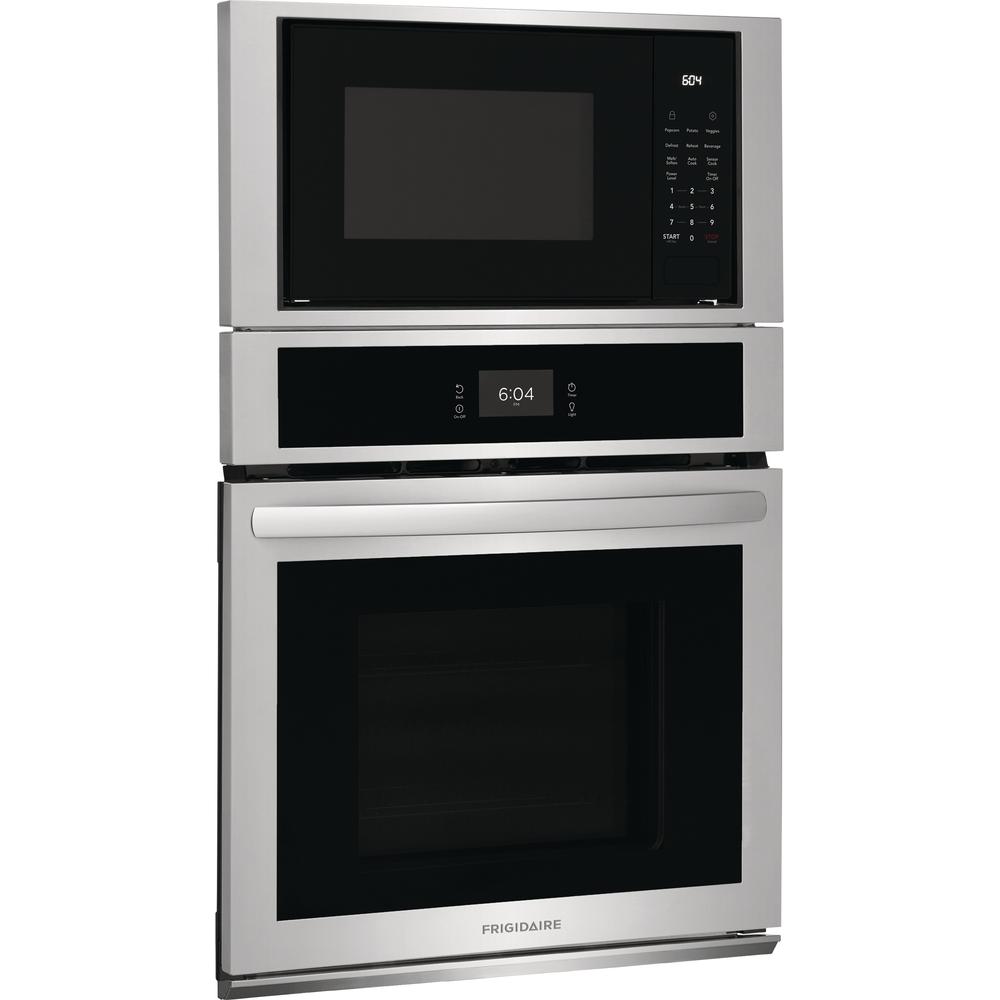  Frigidaire 27-inch built-in Microwave Combination Wall Oven with Convection Technology FCWM2727AS IMAGE 2