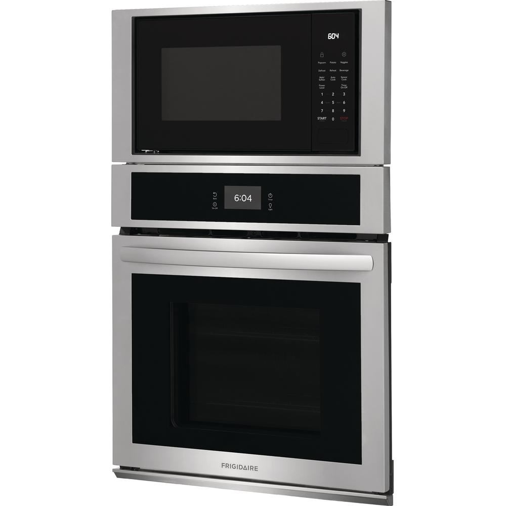  Frigidaire 27-inch built-in Microwave Combination Wall Oven with Convection Technology FCWM2727AS IMAGE 3