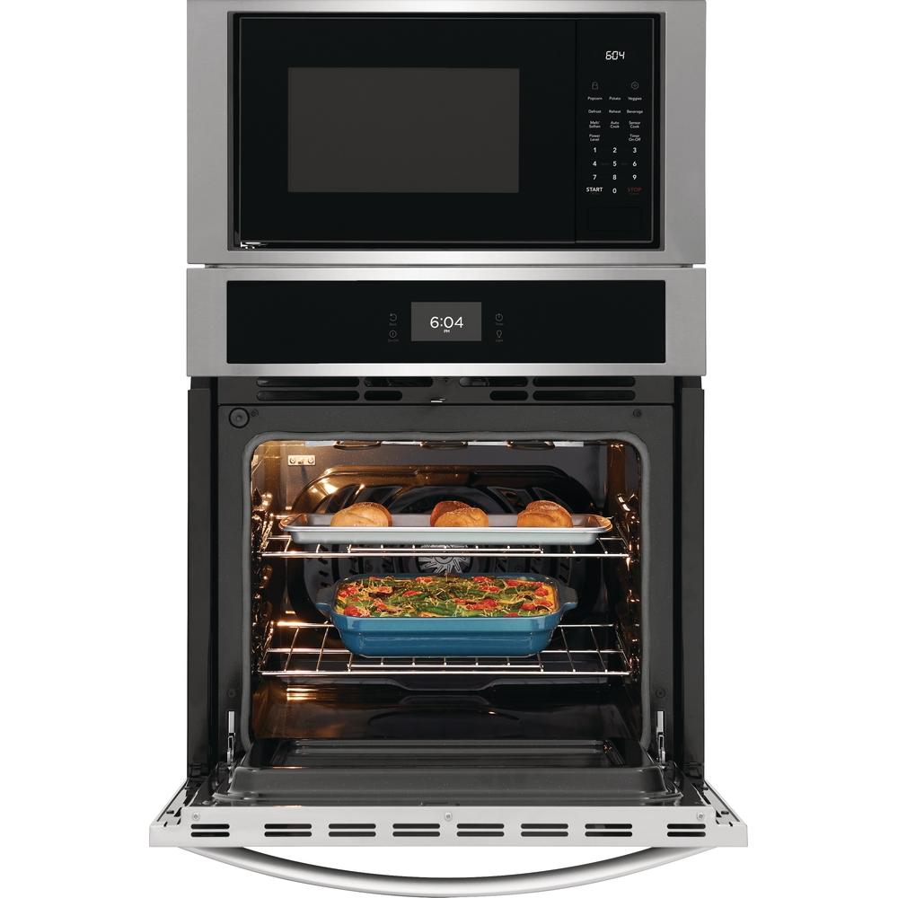  Frigidaire 27-inch built-in Microwave Combination Wall Oven with Convection Technology FCWM2727AS IMAGE 9