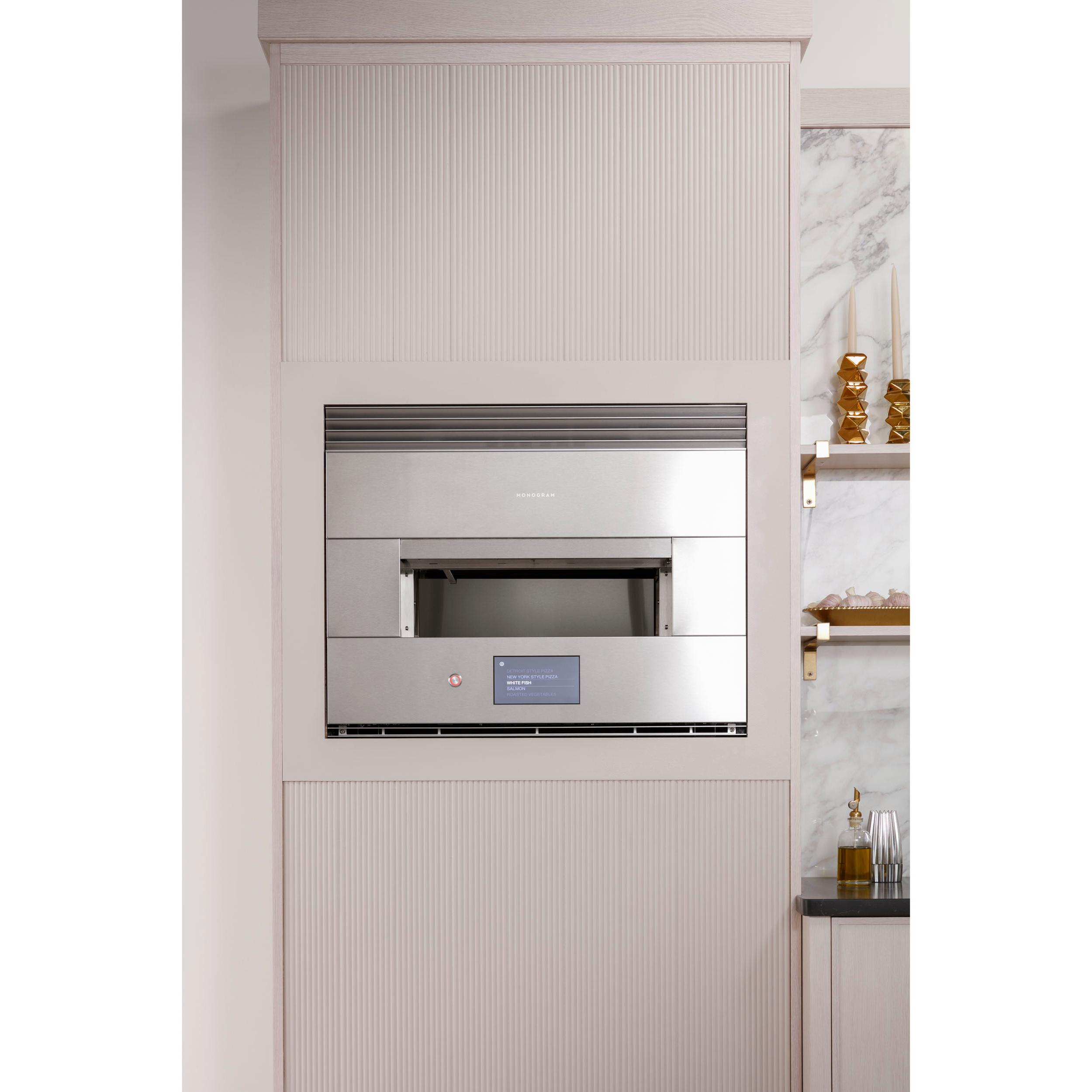  Monogram 30-inch, 1.23 cu.ft. Built-in Single Wall Oven with Wi-Fi Connectivity ZEP30FRSS IMAGE 5