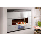  Monogram 30-inch, 1.23 cu.ft. Built-in Single Wall Oven with Wi-Fi Connectivity ZEP30FRSS IMAGE 6