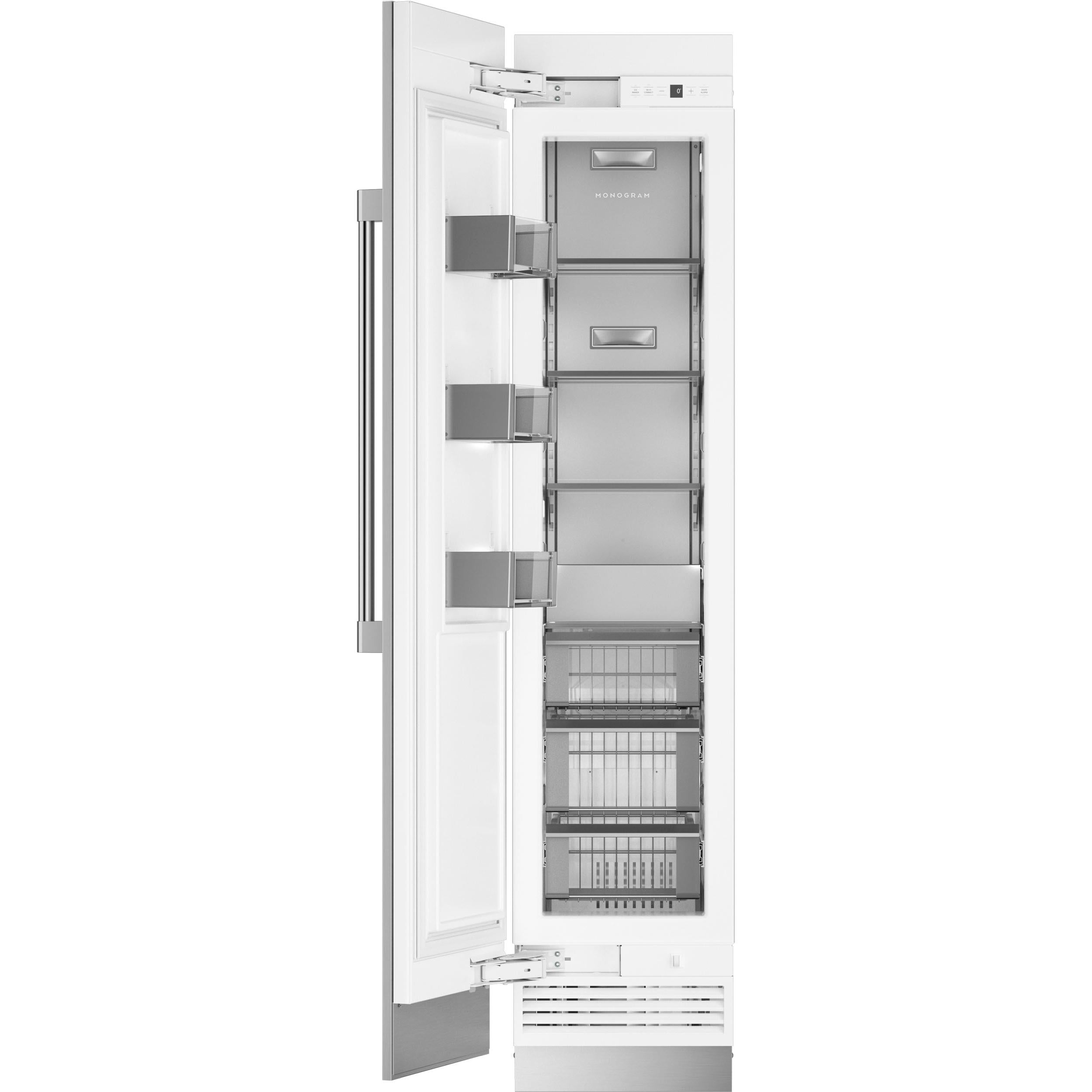  Monogram 8.34 cu.ft. Upright Freezer with Wi-Fi Connectivity ZIF181NBRII IMAGE 2