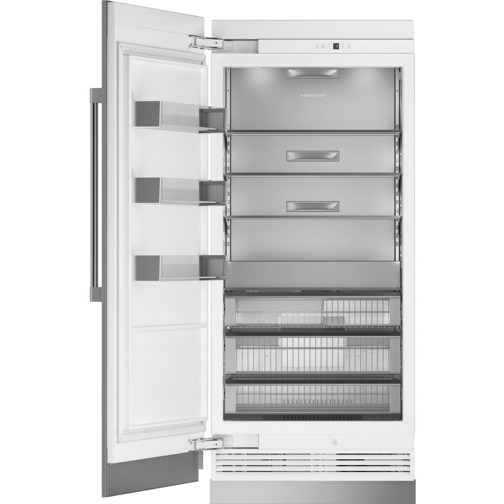  Monogram 21.18 cu.ft. Upright Freezer with Wi-Fi Connectivity ZIF361NBRII IMAGE 2