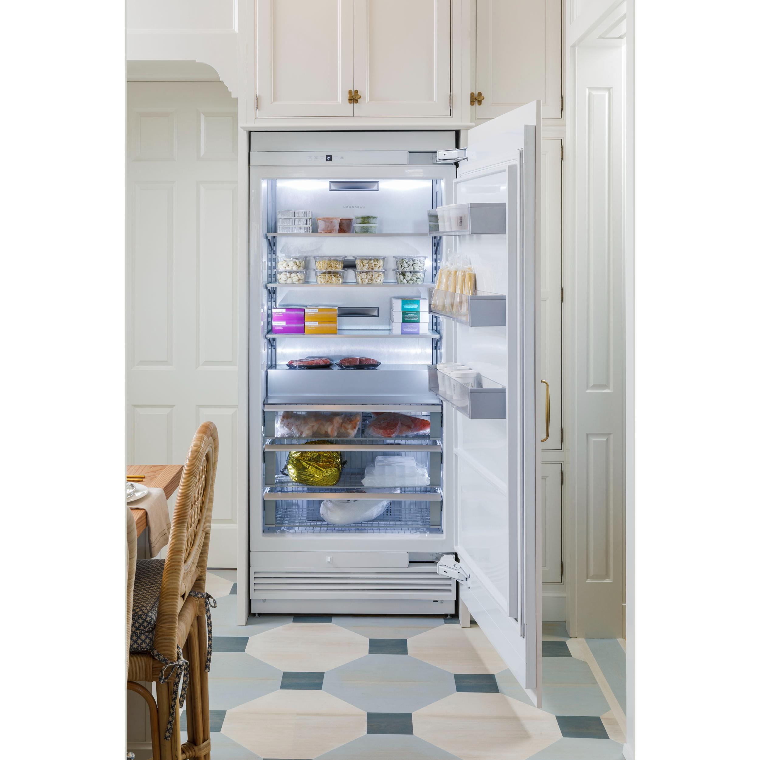  Monogram 21.18 cu.ft. Upright Freezer with Wi-Fi Connectivity ZIF361NBRII IMAGE 5