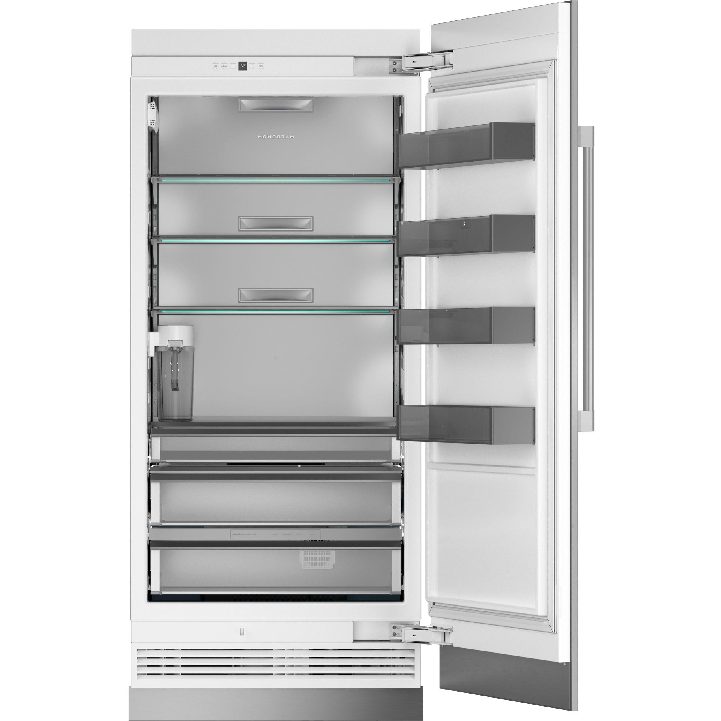  Monogram 36-inch, 21.1 cu.ft. Built-in All Refrigerator with Wi-Fi Connectivity ZIR361NPRII IMAGE 2