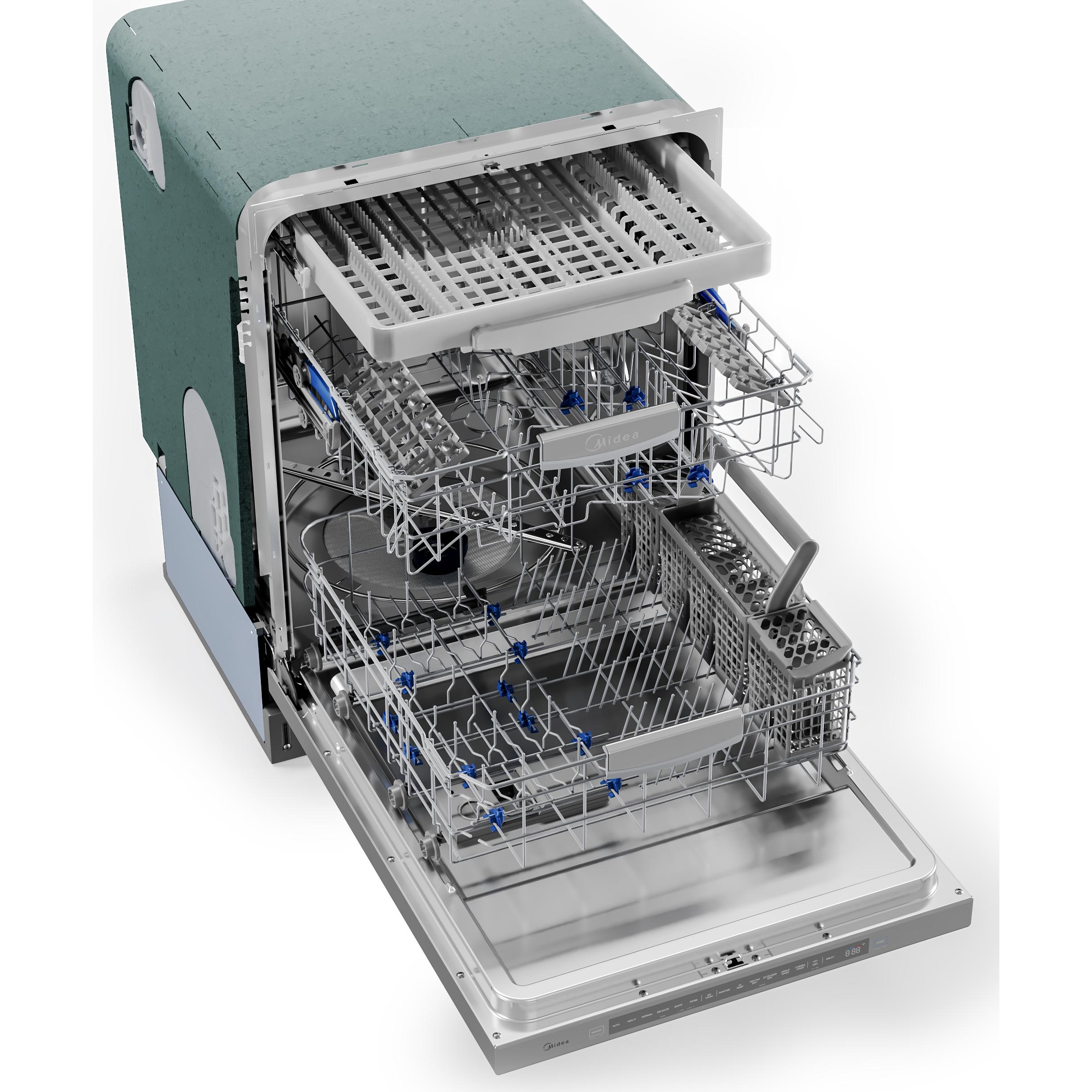  Midea 24-inch Built-in dishwasher with Wi-Fi MDT24P4AST IMAGE 3