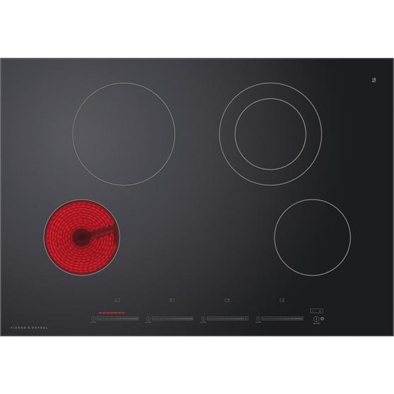 Fisher & Paykel 30-inch Built-in Electric Cooktop CE304DTB1 IMAGE 1