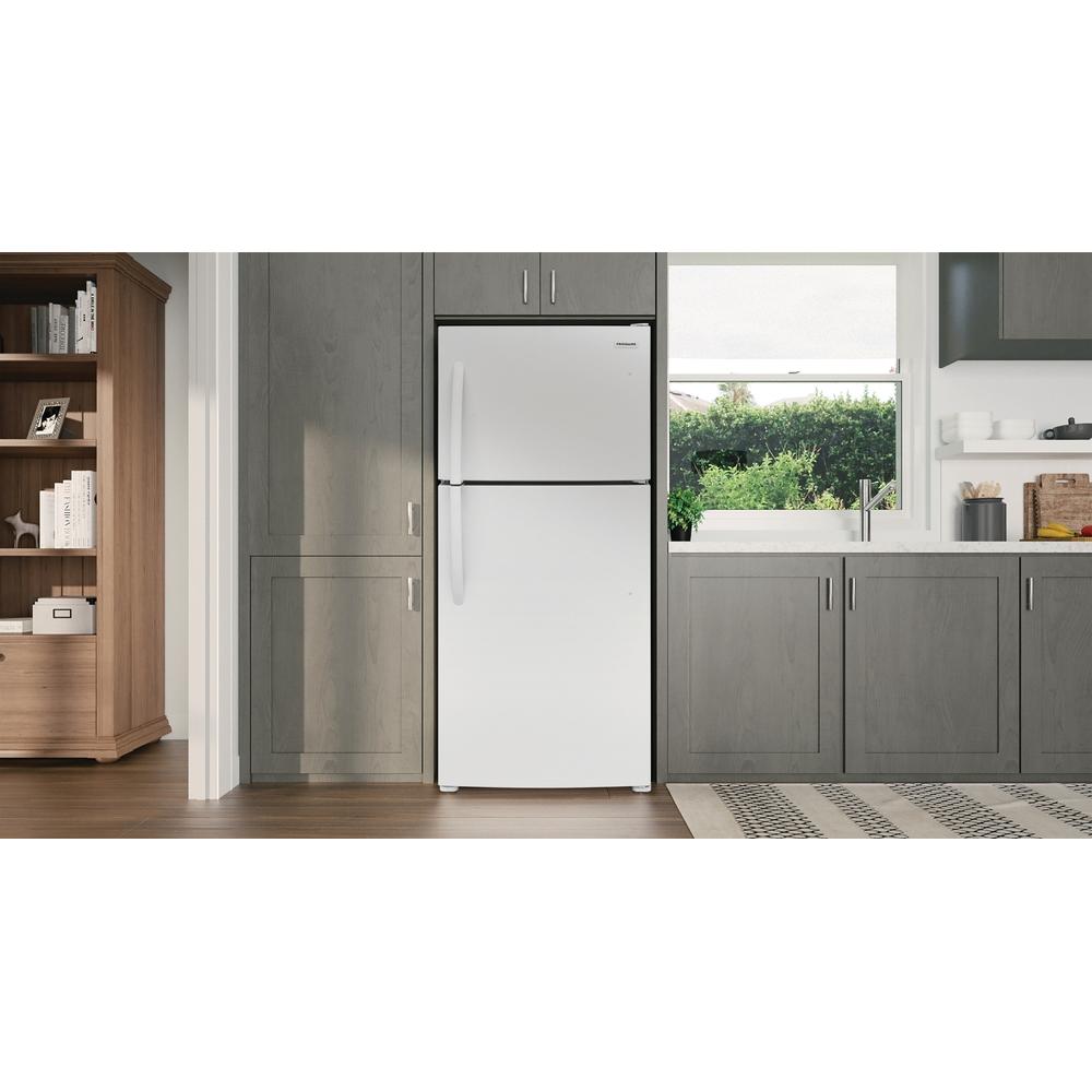  Frigidaire 28-inch, 18 cu.ft. Freestanding Top Freezer Refrigerator with Automatic Defrost FFHT1820VW IMAGE 11