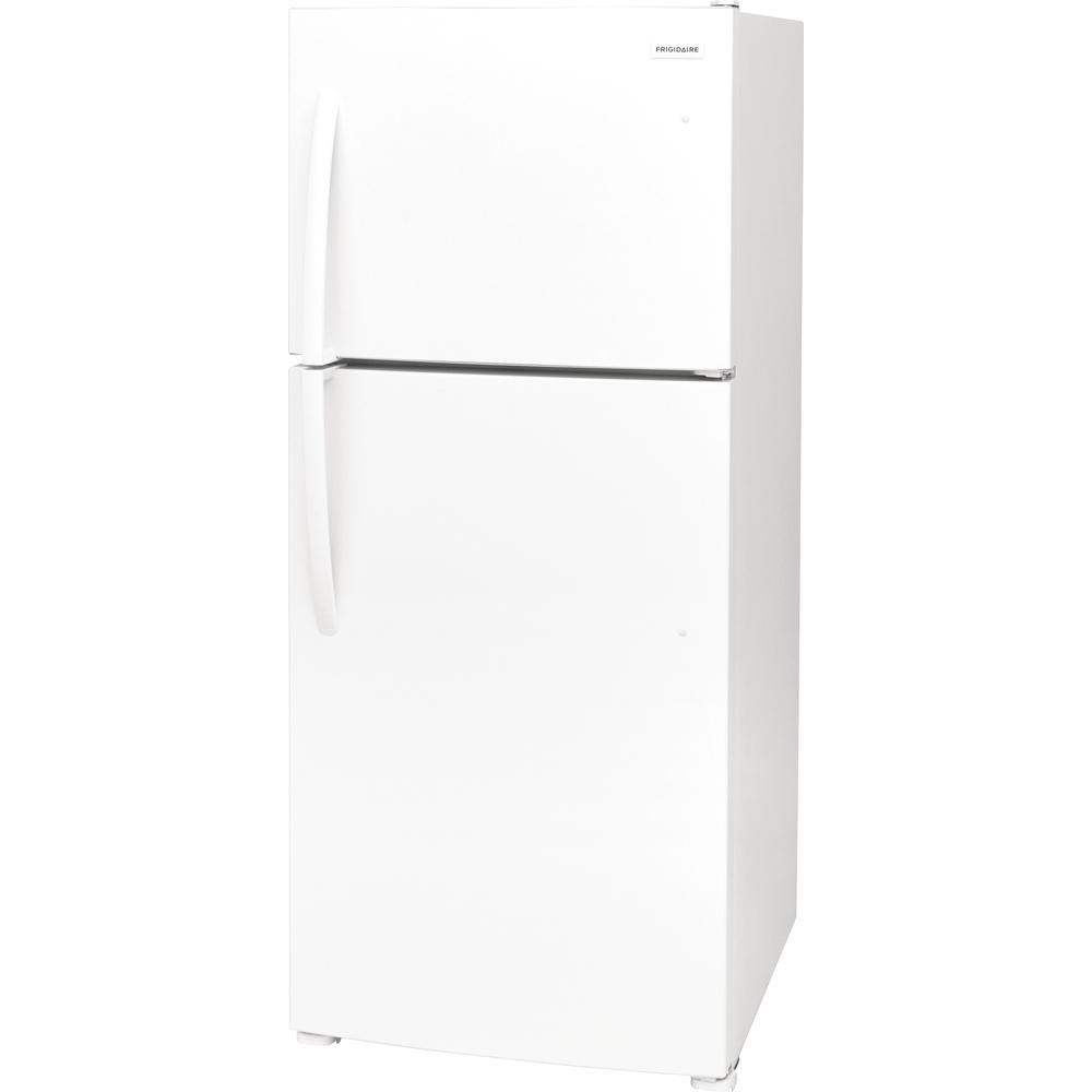  Frigidaire 28-inch, 18 cu.ft. Freestanding Top Freezer Refrigerator with Automatic Defrost FFHT1820VW IMAGE 2
