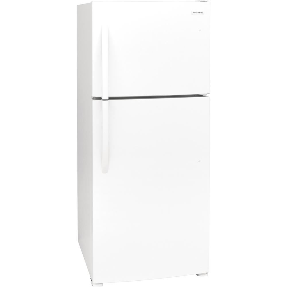  Frigidaire 28-inch, 18 cu.ft. Freestanding Top Freezer Refrigerator with Automatic Defrost FFHT1820VW IMAGE 3