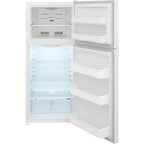  Frigidaire 28-inch, 18 cu.ft. Freestanding Top Freezer Refrigerator with Automatic Defrost FFHT1820VW IMAGE 8