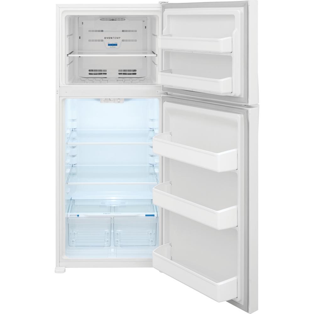  Frigidaire 28-inch, 18 cu.ft. Freestanding Top Freezer Refrigerator with Automatic Defrost FFHT1820VW IMAGE 8